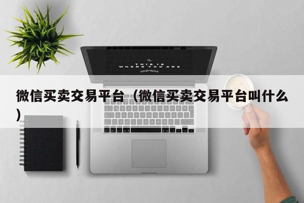 微信买卖交易平台（微信买卖交易平台叫什么）