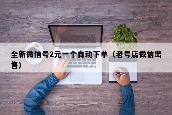 全新微信号2元一个自动下单（老号店微信出售）